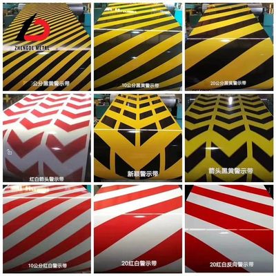 Ral9010 색상 선화 된 진열 철 코일 PPGI PPGL 주택 지붕 잎 건축 재료