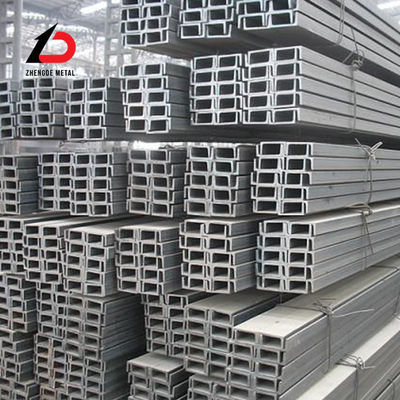 ASTM 탄소 강철 U 채널 펄린 U 모양 금속 채널 200X73X7mm