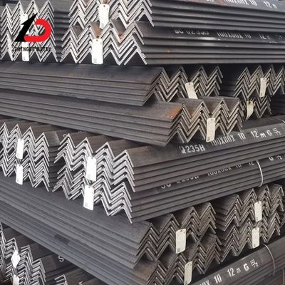 ASTM A36 A53 탄소 강철 각도 막대 6mm 강철 각도 L 모양
