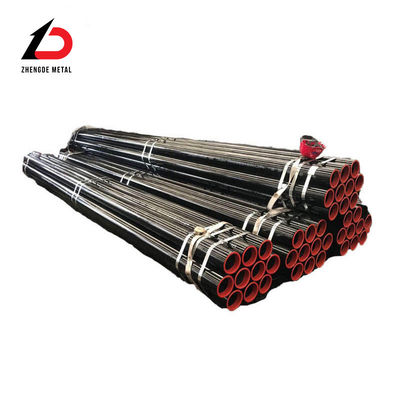 좋은 품질 ASTM A106 / API 5L Sch 40 Sch 80 Sch120 검은색 페인트 스틸 톱리스 파이프 탄소 스틸 파이프 라인 가격