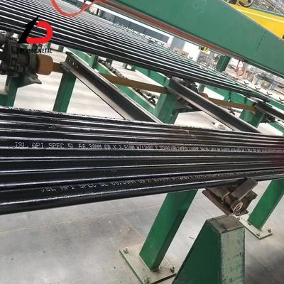 탄소 강철 파이프 라인 A106 Grb A53 Grb API 5L X42/X52/X65/X70/X80 A333 합금 강철 무선 파이프 Sch40 Sch80 무선 유체 가스 파이프