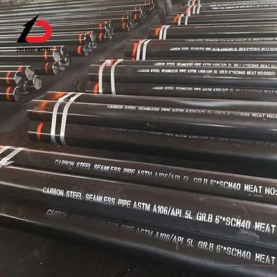 API 5L X42 X52 X56 X6 Sch ASTM A106 A36 A53 DN350 DN400 나선 용접형 흑색 경미한 탄소 강철 파이프 원형 CS ERW 석유 파이프 라인