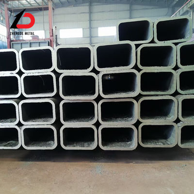 핫 판매 ASTM 283grc A284grb A306gr55 Q235 카튼 스틸 튜브/파이프 0.5-1.2mm 맞춤형 직사각형 매듭 없는 스틸 튜브