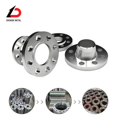 ASME ANSI B16.5 RF / FM 304 316 304L 316L 가조 용접 목 스테인리스 스틸 플랜지 OEM 제조업체