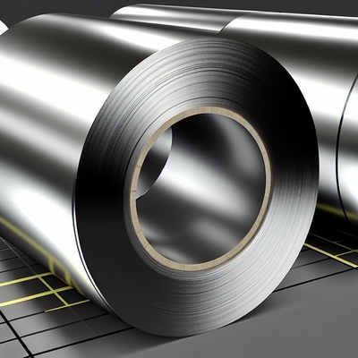 DX51D+AZ 아연도금 코일 5-12μm 전기 아연 도금 1250mm 폭