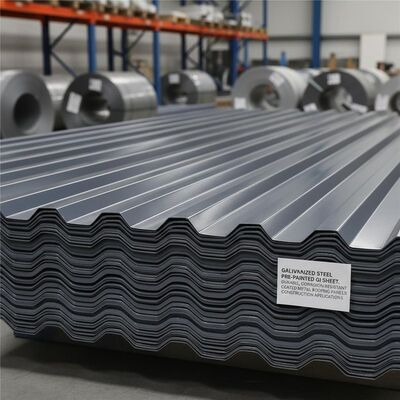 Galvanized Steel Pre Painted GI Sheet Durable Corrosion Resistant Coated Metal Roofing Panels for Construction Applications