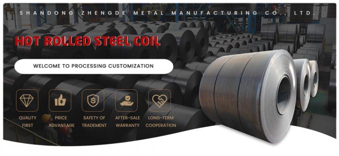 ASTM A36 열불탄소 코일 Ss400 S235 S355 밀링 인증서 0