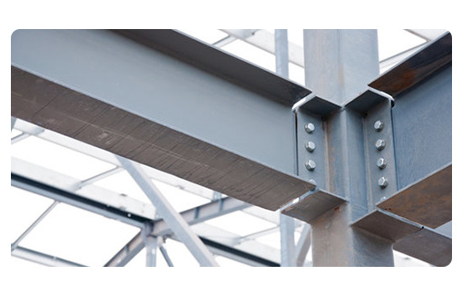 ASTM A36m 철 H 빔 구조 고강성 금속 구조 OEM 4
