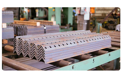 ASTM A36 A53 탄소 강철 각도 막대 6mm 강철 각도 L 모양 5