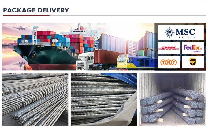 ASTM A615 강화 변형 바 60 75 Hrb 400 600 16mm 9