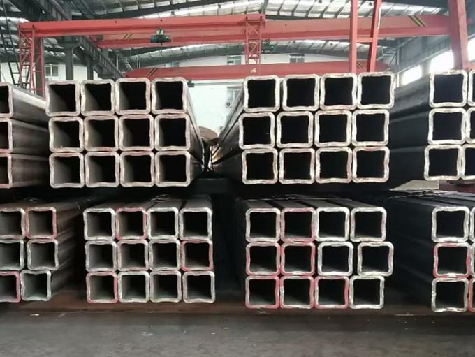 핫 판매 ASTM 283grc A284grb A306gr55 Q235 카튼 스틸 튜브/파이프 0.5-1.2mm 맞춤형 직사각형 매듭 없는 스틸 튜브 3