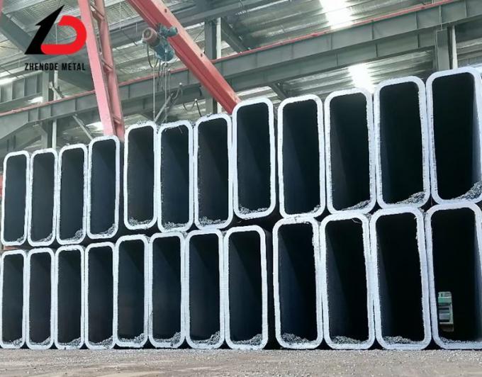 품질 보증 S550q, S620q, S690q Q195, Q215, Q235A, Q235B 전문 발전소와 직사각형 매듭없는 철강 튜브 2