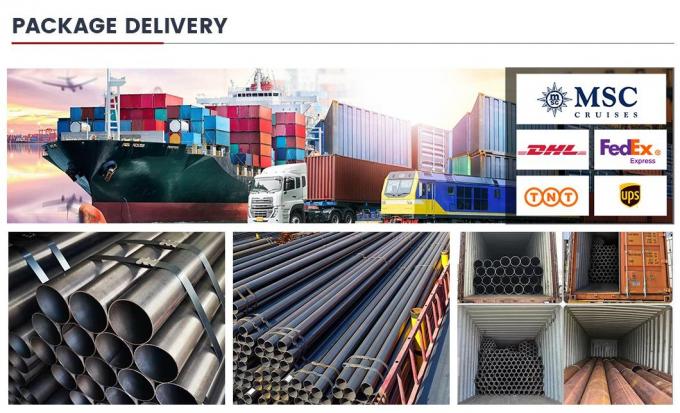 탄소 용접 철강 파이프 Q345 API L80 API N80 ERW Efw 열로 굴린 두꺼운 벽을 가진 굴곡 튜브 10