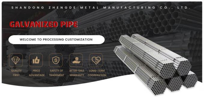 1.24 - 59.24 mm 두께 핫 디프 진열 철강 파이프 API, CE, Bsi, Tisi, JIS, GS, ISO9001 0