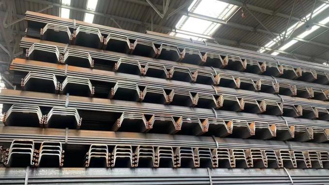 중국 유형 U Z II 2 모양 열 열 laminated PU32-1 PU32+1 PU 32 Larsen Sy390 Sy295 Ms 경미한 낮은 탄소 강철 잎 덩어리 2